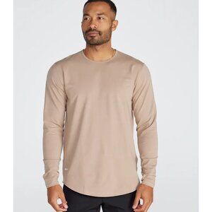 Bylt Drop Cut Lux Tee Shirt in Sand Sz Large